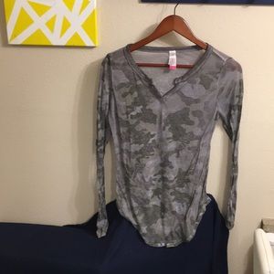 Camp see through long sleeve